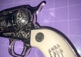 Colt SAA 150th Anniversary Engraving Sampler 4 3/4 45 LC - 4 of 10