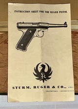 Rare Ruger Red Eagle 22 shipped November 1949 in COD box - 14 of 15
