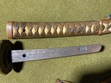 WWII SAMURAI SWORD MAKER SIGNED - 7 of 14