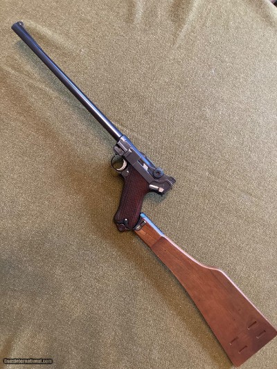 LUGER CARBINE 1920 s NAVY
