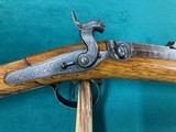 W. Mills Improved Maker. Percussion rifle. Bore measures .535 (30/31 ga). - 4 of 15