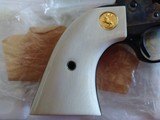 NIB Colt 45 SAA 3rd Gen 4 3/4 Blue/Case Hardened w/ Ivory Grips - 13 of 19