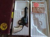 NIB Colt 45 SAA 3rd Gen 4 3/4 Blue w/ Ivory Grips - 7 of 19