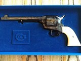 NIB 3rd Gen Colt 45 SAA Class C Factory Engraving - 1 of 20