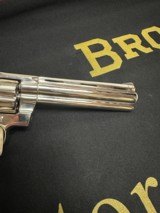 Colt Python ~ .357 6” Nickel - 6 of 12