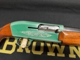 Belgium Browning Double Automatic Forest Green ~ 12 gauge - 3 of 14