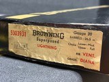 Belgium Browning Superposed Diana ~ 20 gauge - Image 15 of 15