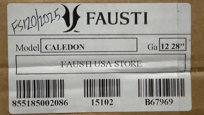 Fausti Caledon ~ 12 gauge (NIB) - Image 14 of 14