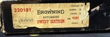 Belgium Browning A5 Sweet Sixteen ~ 16 gauge (Box) - Image 13 of 14