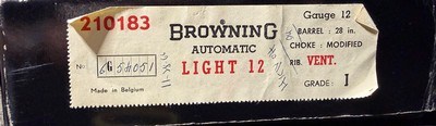 Belgium Browning A5 Light Twelve ~ 12 gauge (Box) - Image 13 of 15
