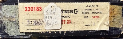 Belgium Browning A5 Twenty ~ 20 gauge (Box) - Image 14 of 14