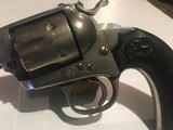 Colt, Bisley, 32W.C.F. Nickel - 2 of 15
