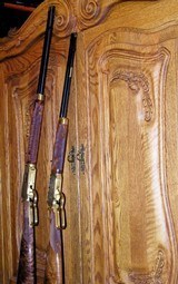 Winchester Model 94 and Winchester 9422 "Matched Set of 1000", .30-30 Rifle And .22 Magnum Carbine lever action pair. Serials: #MC383 and MR - 6 of 20