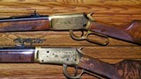 Winchester Model 94 and Winchester 9422 "Matched Set of 1000", .30-30 Rifle And .22 Magnum Carbine lever action pair. Serials: #MC383 and MR - 14 of 20