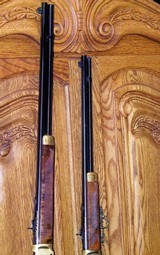 Winchester Model 94 and Winchester 9422 "Matched Set of 1000", .30-30 Rifle And .22 Magnum Carbine lever action pair. Serials: #MC383 and MR - 5 of 20