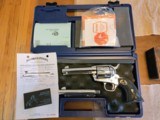 Colt Single Action Army .45 3rd gen nickel - Image 1 of 13