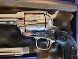 Colt Single Action Army .45 3rd gen nickel - Image 5 of 13