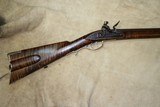 New Unfired 32 Cal Flintlock Virginia Style by M. Avance of TVM Silver Mounting - 2 of 10