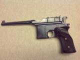 Mauser 1930 Commercial Broomhandle With Amazing Walter Roper Grips! - 1 of 13