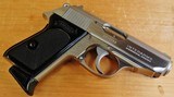 Walther PPK .380 ACP Solid Stainless Steel Interarms Near Mint Original! - 8 of 15