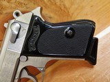 Walther PPK .380 ACP Solid Stainless Steel Interarms Near Mint Original! - 3 of 15