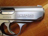 Walther PPK .380 ACP Solid Stainless Steel Interarms Near Mint Original! - 7 of 15