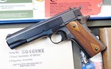 Colt 1911 .45 ACP Model 01911 Carbonia Blue WWI As New In Box with Everything! Mint! - 2 of 15