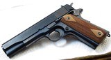Colt 1911 .45 ACP Model 01911 Carbonia Blue WWI As New In Box with Everything! Mint! - 14 of 15