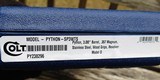 Colt Python 3" .357 Magnum 2022 Brand New! Mint! New in Box! - 13 of 14