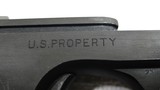 Colt 1903 .32 ACP US Property Near Mint Original Finish Made in 1943 For US Military or OSS - 4 of 15