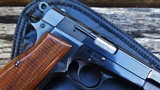 Browning High Power T Series 9mm Made in Belgium 1969 Mint Original Condition with Pouch - 2 of 14