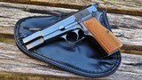 Browning High Power T Series 9mm Made in Belgium 1969 Mint Original Condition with Pouch - 3 of 14