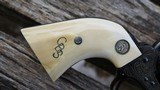Colt SAA 2nd Generation Engraved with Ivory Grips 4 3/4