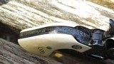 Colt SAA 2nd Generation Engraved with Ivory Grips 4 3/4