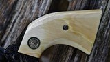 Colt SAA 2nd Generation Engraved with Ivory Grips 4 3/4