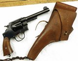 S&W 1917 US Military .45 ACP Revolver Unfired (Since factory test fire) & Like New Original Condition from World War I with Holster