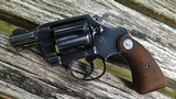 Colt Detective Special .38 Special 6-shot NOS and Mint and Unfired from 1967 Wood Grain 2-Piece Box - 3 of 15