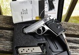 Walther PPK Stainless Steel .32 ACP Matching Numbers Box and Target Very Minty from
Interarms
production 1998 - 8 of 15