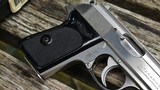 Walther PPK Stainless Steel .32 ACP Matching Numbers Box and Target Very Minty from
Interarms
production 1998 - 7 of 15