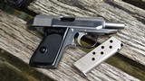Walther PPK Stainless Steel .32 ACP Matching Numbers Box and Target Very Minty from
Interarms
production 1998 - 15 of 15
