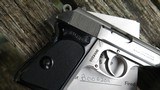 Walther PPK Stainless Steel .32 ACP Matching Numbers Box and Target Very Minty from
Interarms
production 1998 - 6 of 15