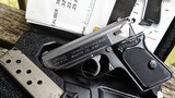Walther PPK Stainless Steel .32 ACP Matching Numbers Box and Target Very Minty from
Interarms
production 1998 - 2 of 15