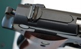 S&W Model 39 No Dash Early 4-digit 9mm from 1959 Original Finish Special Order Red Ramp White Outline Sights - 14 of 15