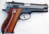 S&W Model 39 No Dash Early 4-digit 9mm from 1959 Original Finish Special Order Red Ramp White Outline Sights - 2 of 15