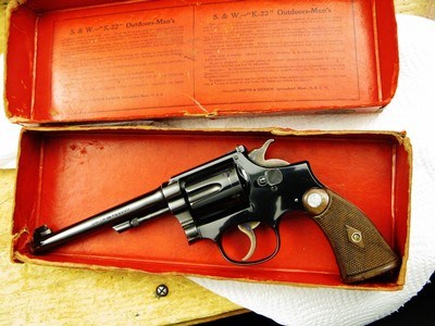 S&W Outdoorsman .22 LR Revolver 6