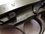 Walther p38 9mm BYF 44 (Mauser) Dual Tone Matching with Very Near Mint Original Finish WWII German Military - 9 of 15