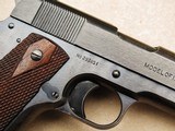 Colt 1911 .45 ACP from 1918 made for the US Military during WWI All Original Blue and Parts - 5 of 15