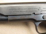 Colt 1911 .45 ACP from 1918 made for the US Military during WWI All Original Blue and Parts - 10 of 15