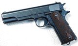 Colt 1911 US Military from 1912 All Original Blue and Parts - 1 of 15