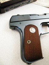 Colt Pocket Hammerless .32 ACP Like New in Box from 1940 w/Factory Letter - 5 of 15